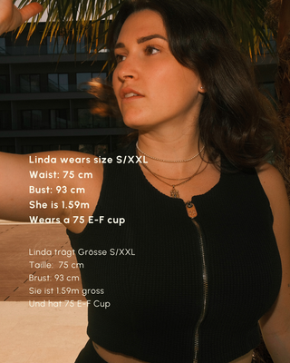 Cropped vest Grace