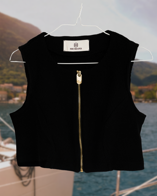 Cropped vest Grace